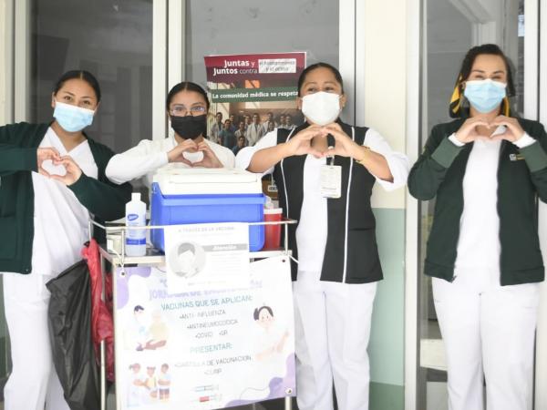 Secretaría de Salud garantiza vacuna contra sarampión en todo el estado