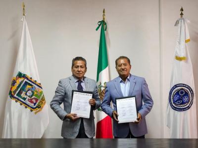 Polic&iacute;a Auxiliar y CECSNSP signan convenio para evaluaciones de control y confianza