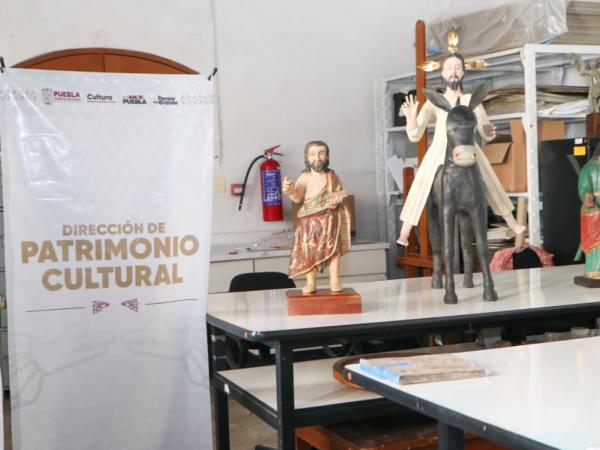 Secretar&iacute;a de Arte y Cultura y UPAEP concluyen restauraci&oacute;n de piezas patrimoniales
