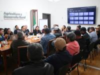 SADR sostiene mesa de di&aacute;logo con productores sorgeros de la Mixteca poblana