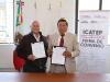 Firman convenio de colaboración entre CECSNSP e ICATEP