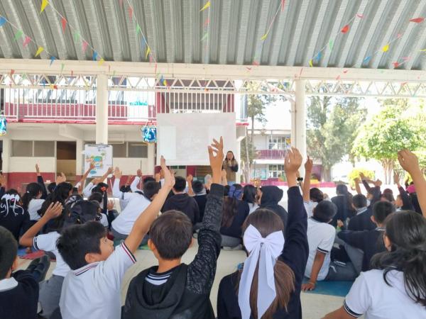 Difunde Medio Ambiente importancia de ecosistemas mediante pláticas y talleres