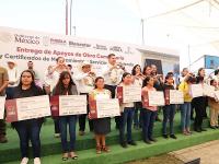 Mujeres tesoreras de Cuautempan administran casi 6 mdp en proyectos de Obra Comunitaria