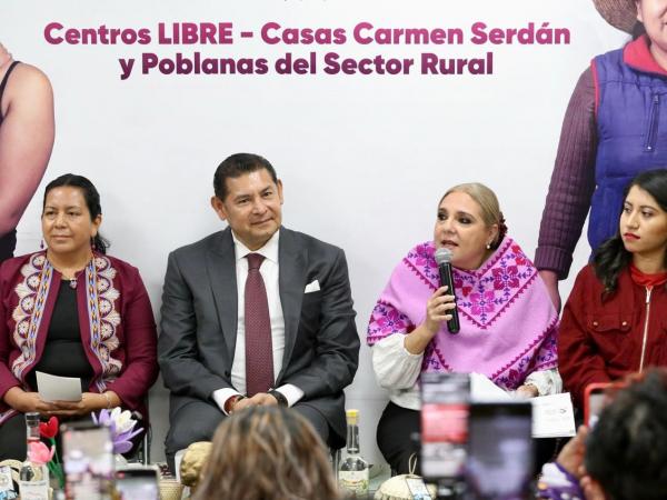 Centros LIBRE Casas Carmen Serdán, modelo único que disminuye violencia de género