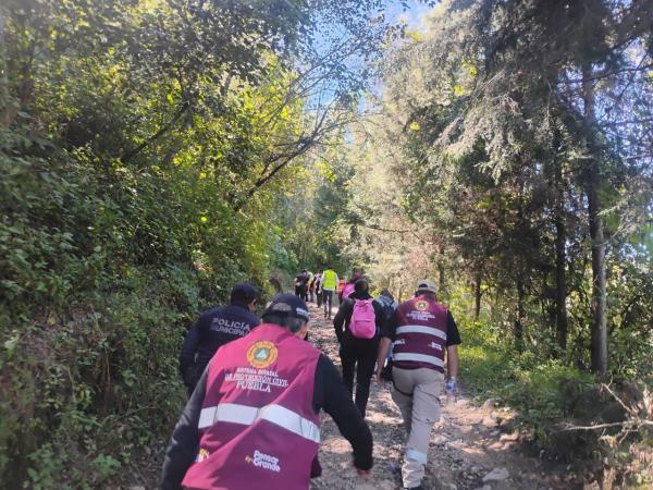 Trabajo conjunto permite localizar una persona más en la Sierra Norte