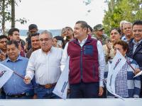 Armenta refrenda que la obra m&aacute;s importante es la obra humana