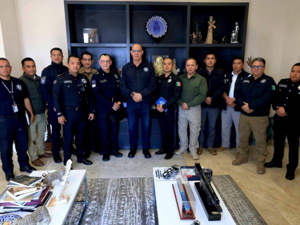 SSP Estatal refuerza coordinación interinstitucional con municipios de la zona metropolitana