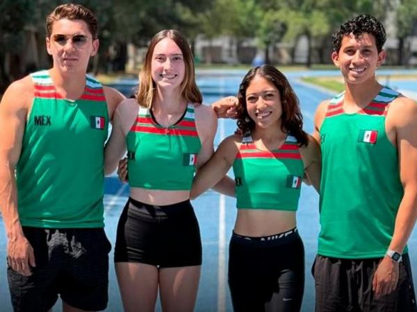 El poblano Gerardo Lomelí hace historia en el Campeonato Mundial de Relevos
