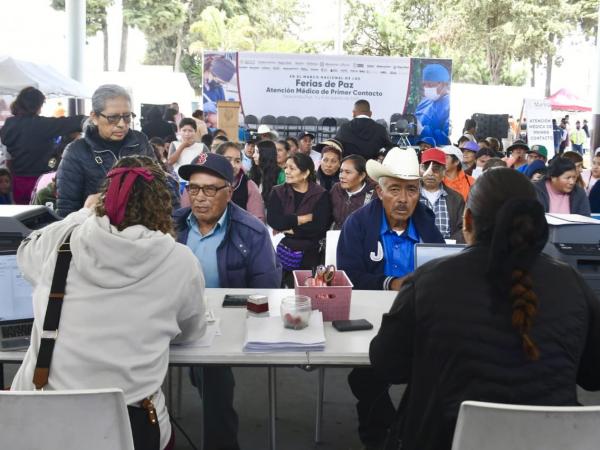 Ferias de Paz acercan salud y bienestar a Esperanza con coordinación interinstitucional