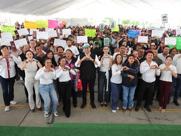 Gobierno Estatal consolida bienestar en Quecholac con obra comunitaria 