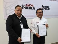 Gobierno de Puebla fortalece apoyo a v&iacute;ctimas con convenio interinstitucional