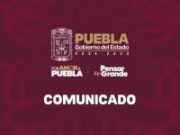Comunicado de la Secretaría de Medio Ambiente, Desarrollo Sustentable y Ordenamiento Territorial del Estado de Puebla