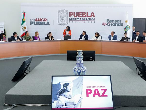 Puebla se suma al Plan Nacional “Reconecta por la Paz”