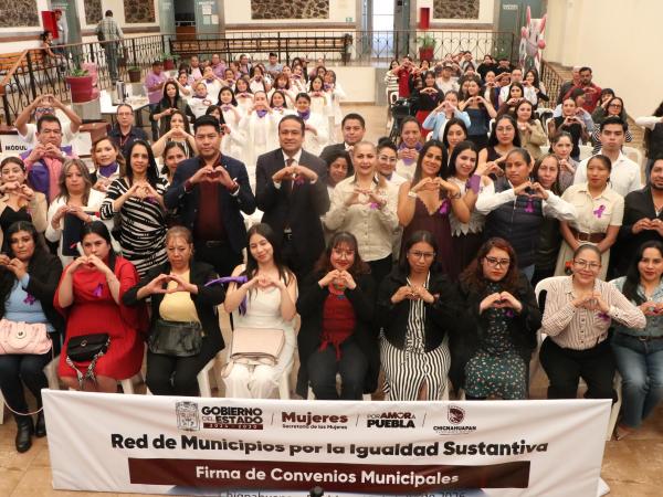 Fortalece Secretaría de las Mujeres coordinación municipal por la igualdad