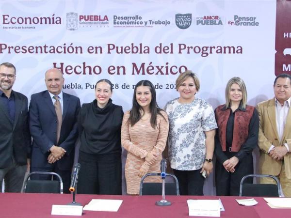Presentan gobierno federal y estatal campaña de registro a la marca “Hecho en México”