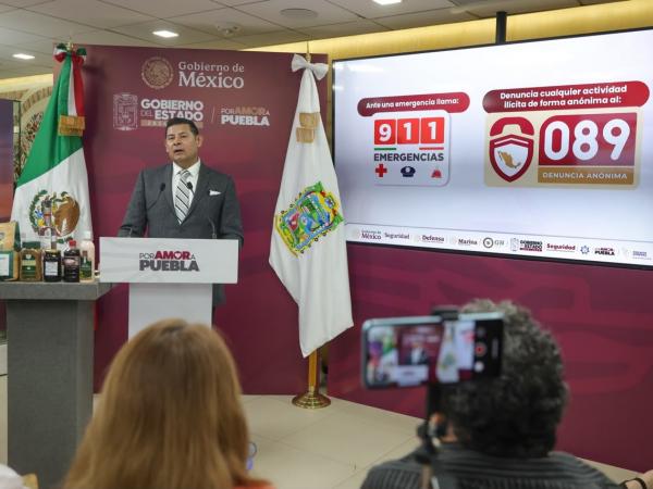 Con inteligencia y coordinación, gobierno del estado garantiza seguridad en Vía Atlixcáyotl