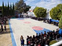 Obra Comunitaria transforma y dignifica espacios escolares en Puebla