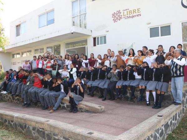 Gobierno de Puebla impulsa actividades comunitarias por la paz en Centros LIBRE