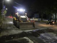 Rehabilitaci&oacute;n nocturna de Prolongaci&oacute;n Reforma mejora calles y movilidad: Armenta Mier