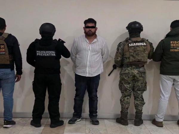 Acción coordinada permite la detención de posible integrante de grupo delincuencial