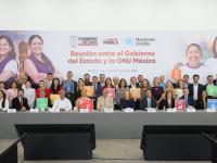 Gobierno del Estado y ONU M&eacute;xico consolidan agenda estrat&eacute;gica para desarrollo sostenible