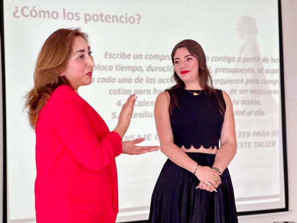 Promueve IPMP confianza con conferencia sobre mujeres y desarrollo personal