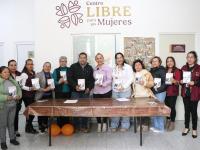 Gobierno de Puebla da voz a las mujeres en centros LIBRE de Tlaola y Pahuatl&aacute;n