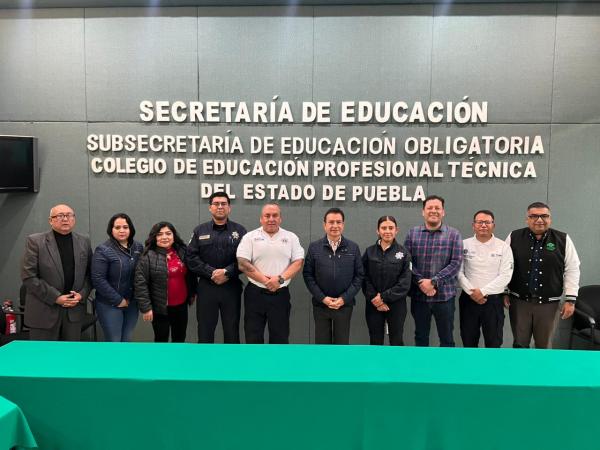 Conalep y SSC suman esfuerzos para crear entornos de paz