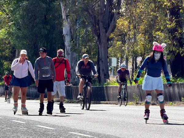 Consolida gobierno estatal espacios seguros con la Vía Recreativa Metropolitana