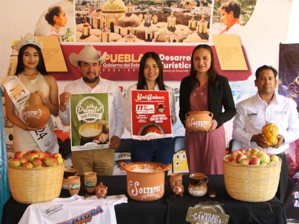 Feria de la Manzana 2025 de Soltepec brinda seguridad económica a comunidades