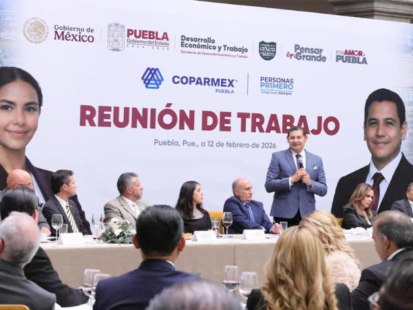 Cierran filas COPARMEX y gobierno estatal para fortalecer desarrollo y detonar inversiones.