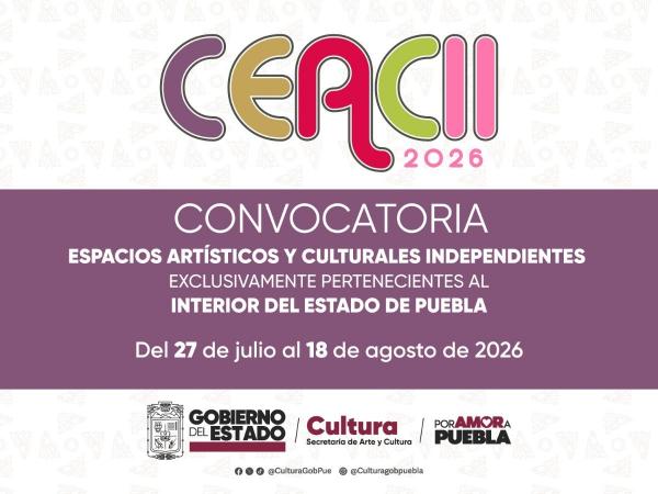 Gobierno del Estado abre convocatoria para fortalecer espacios artísticos independientes