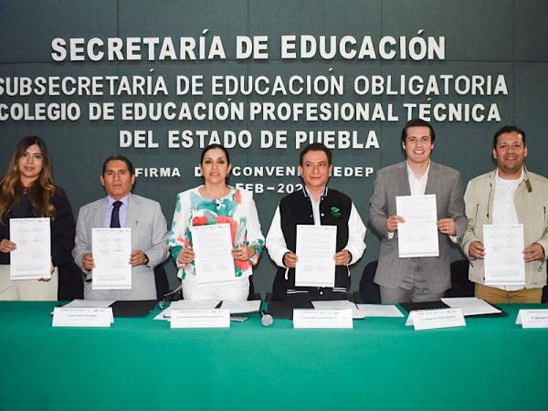 IEDEP y Conalep firman convenio de colaboración para fortalecer educación