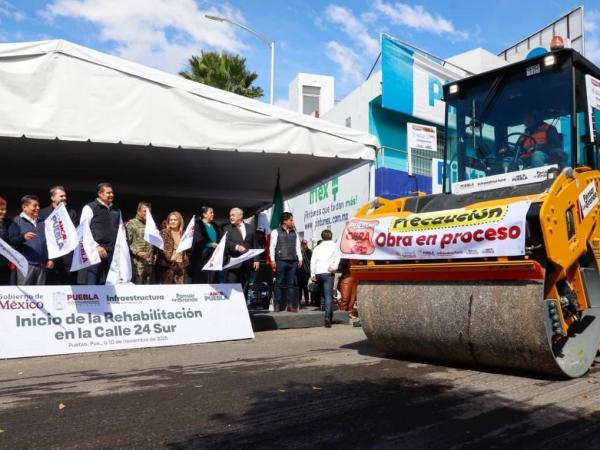 “En 1 año hemos gestionado para rehabilitación vial, lo que se ocupa en 2 sexenios”: Armenta