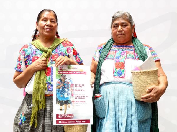 Participarán 650 mujeres con seguridad en la Carrera de la Tortilla de Tehuacán