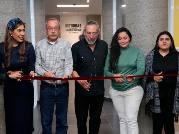 Inauguración de la exposición Historias que Marcan el Fotoperiodismo en la Fototeca Juan Crisóstomo Méndez de Puebla
