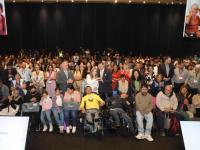 Gobierno Federal y Estatal fortalecen pol&iacute;tica humanista e incluyente en favor de personas con discapacidad