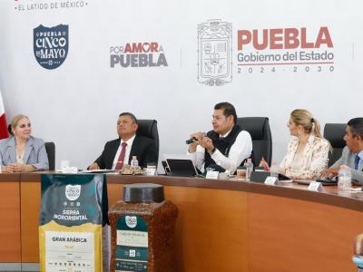 En Puebla violentadores y delincuentes enfrentar&aacute;n la ley: gobernador Armenta Mier
