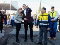 Cierra fuentes de saqueo Gobierno de Puebla con Obra Comunitaria y maquinaria