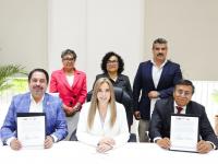 Firma SEDIF convenios estrat&eacute;gicos en beneficios de familias poblanas