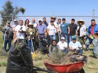 La Secretar&iacute;a de Desarrollo Tur&iacute;stico realiza faena en Huejotzingo