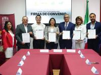 UTH y SICOM firman convenio de colaboraci&oacute;n