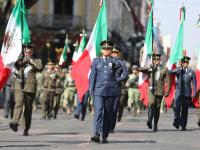Reconoce gobierno estatal legado humanista de la Revolución Mexicana con desfile cívico-militar