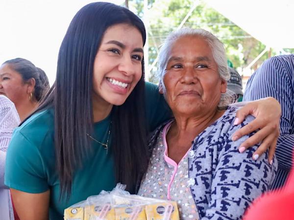 Secretaría de Deporte y Juventud acerca programa Lechetón a San Francisco Totimehuacan