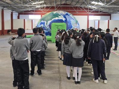 Promueve CEASPUE cuidado del agua en infantes de Tecali de Herrera