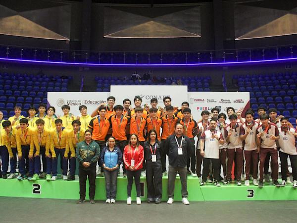 Nuevo León conquista voleibol de sala en la Olimpiada Nacional CONADE 2026