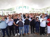 Reciben habitantes de San Mart&iacute;n Texmelucan informaci&oacute;n de los programas de Bienestar