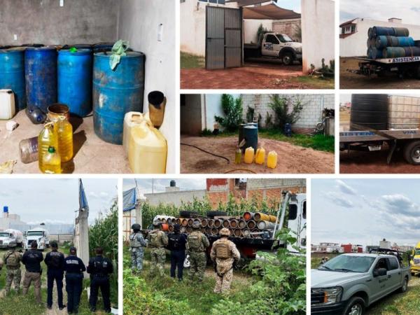 Autoridades de los tres órdenes aseguran cinco inmuebles relacionados con actividades ilícitas