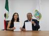 Firman SMADSOT y CEASPUE convenio para reforestación y recarga de acuíferos