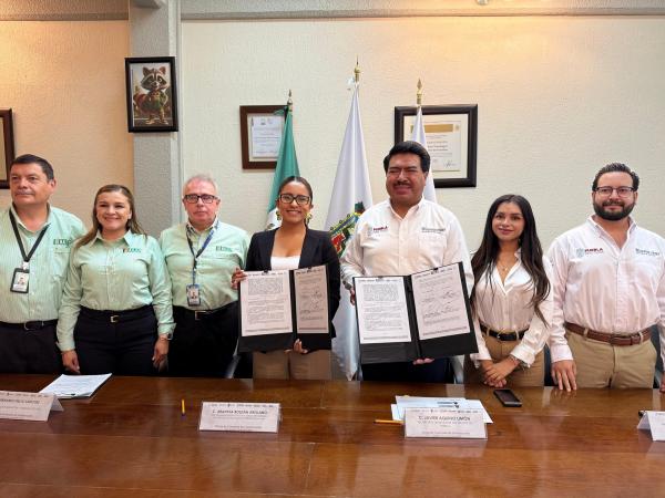 Firman convenio Secretaría de Bienestar y TecNM Teziutlán para fortalecer compromiso social